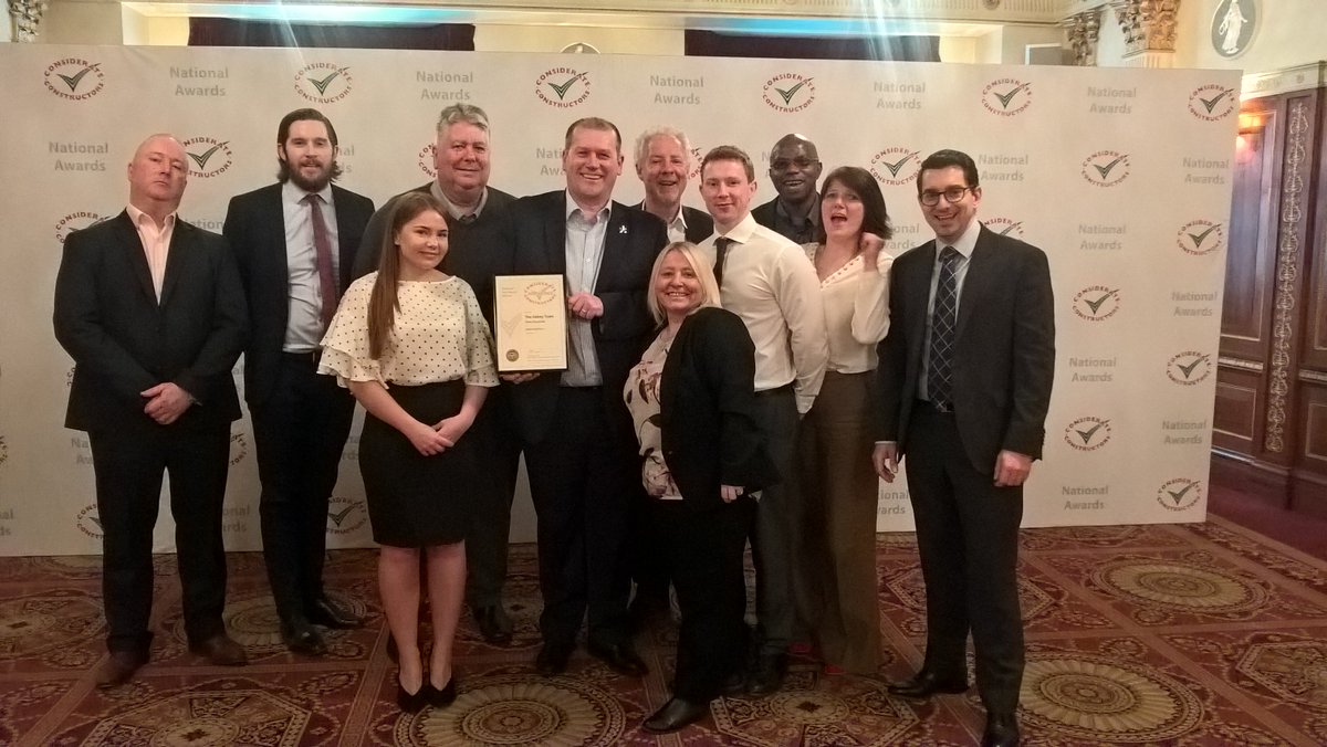 Wates Residential picked up a bronze award this week at the national Considerate construction scheme awards - Abbey site.<a href="/WatesGroup/">Wates Group</a>