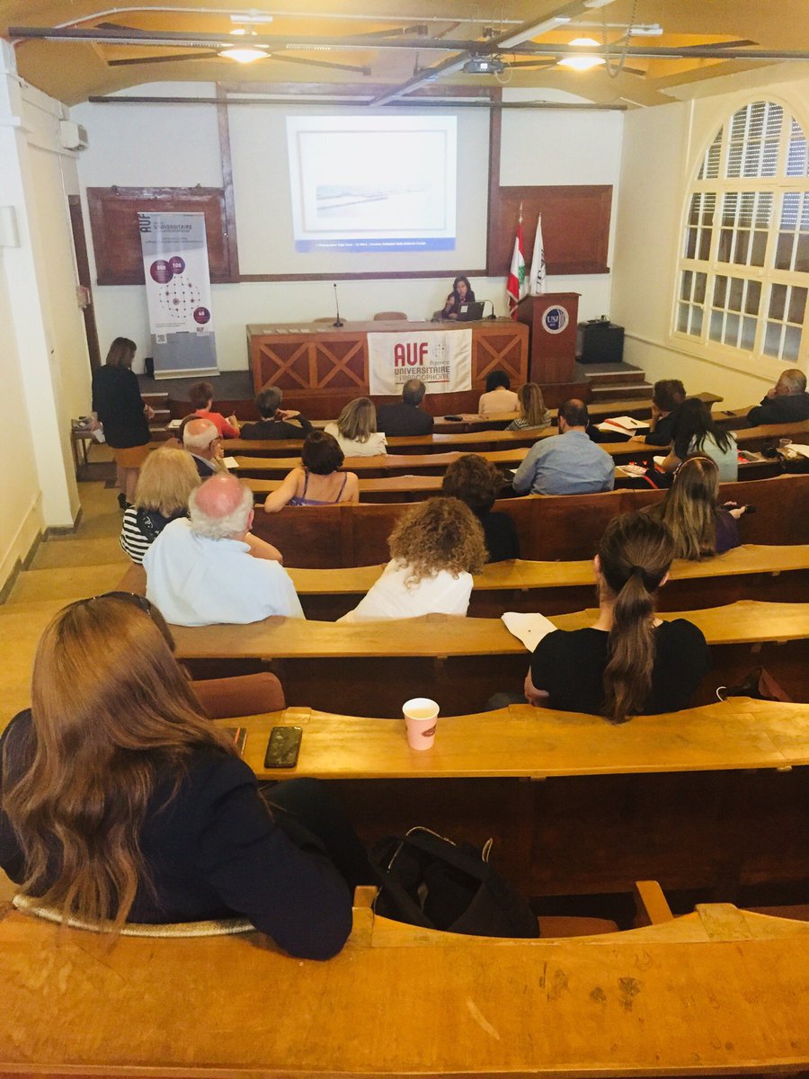 AUF_MoyenO's tweet photo. #EnDirect Série de conférences sur le #Patrimoine du #Liban et de la région Moyen-Orient : #architecture, #archéologie, patrimoine paysager...
Présentations passionnantes sur le site d’#Enfeh au Liban-Nord, les fouilles à #Byblos, et bien d’autres sujets...
#AUF https://t.co/0fCIe87L0O
