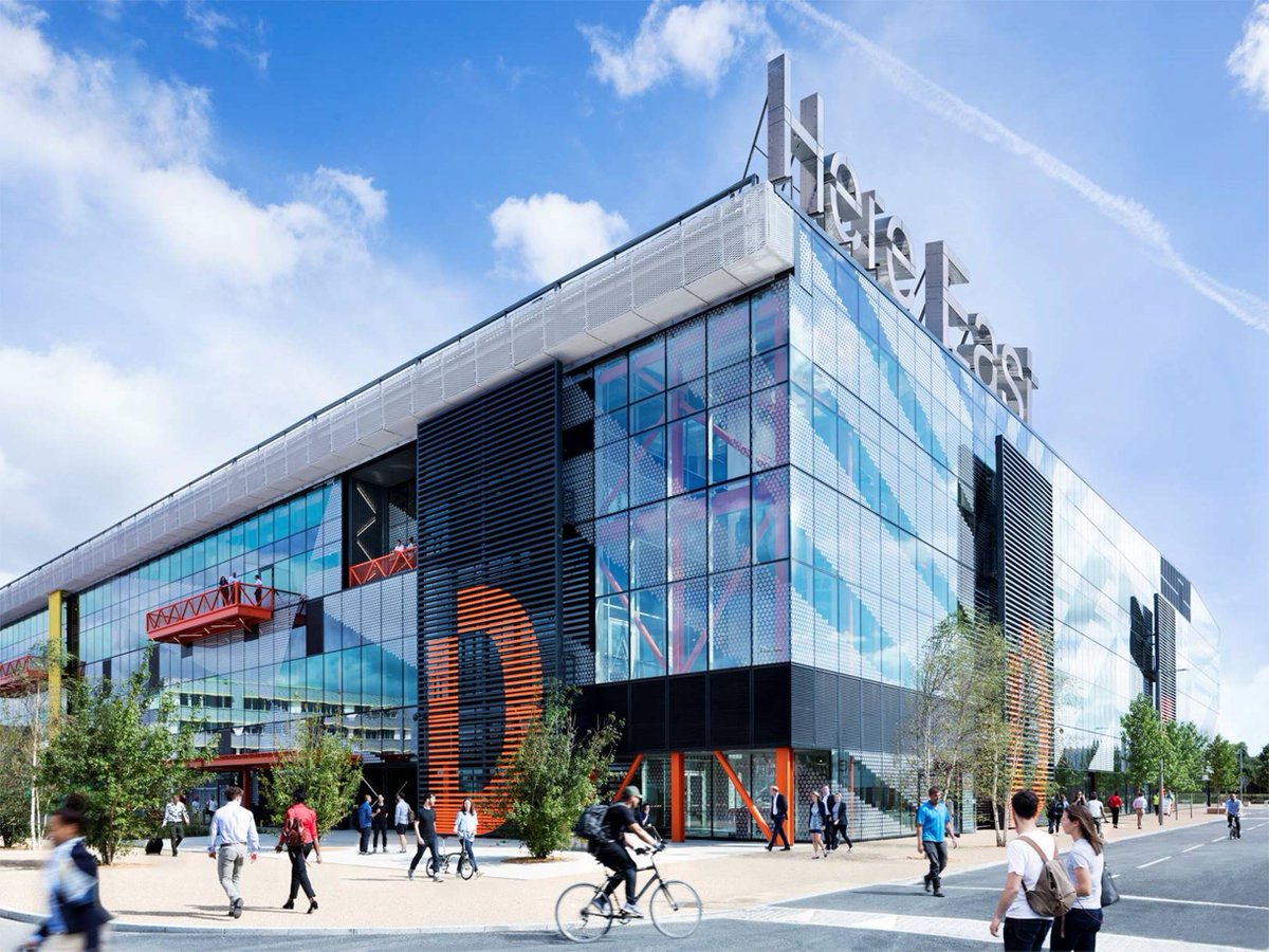 Congratulations to the team <a href="/HereEast/">Here East</a> for achieving the Refurbished/Recycled Workplace Award at the #BCOLondonAwards 2018! Standing out for using the existing structure from the Olympic Games to create an environment for businesses, education and research.