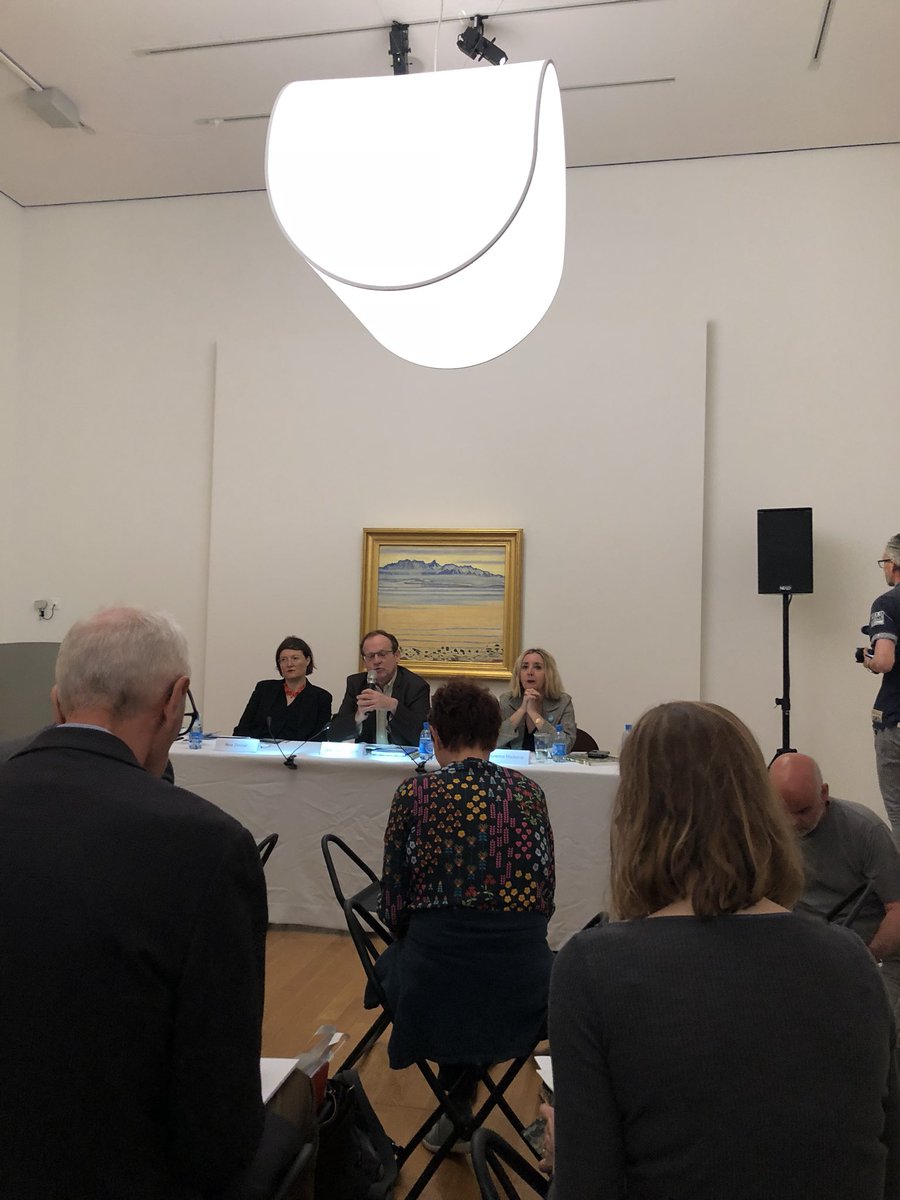 artpassionsmag's tweet photo. Conférence de presse pour l’ouverture de l’exposition Ferdinand Hodler Parralélisme au Musée Rath à Genève @MAHgeneve @artpassionsmag #museerath https://t.co/6SGieBRs62