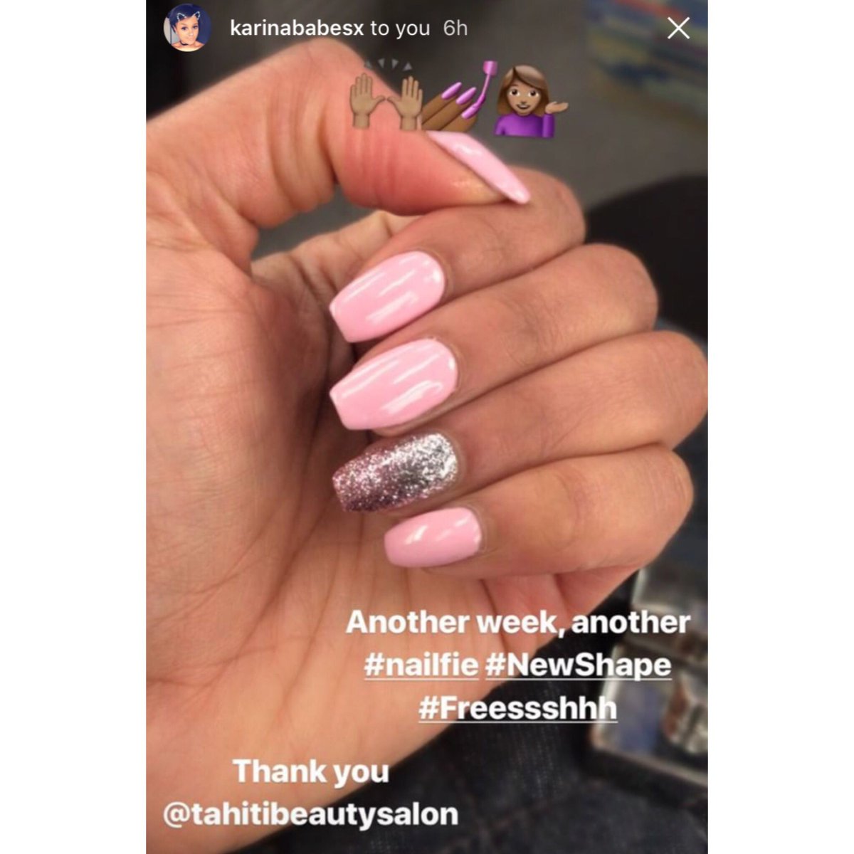 TahitiSalon's tweet image. Totally rocking this #nalfie 💅🏼📸 love this client post! 

•

#selfie #clientpost #share #nails #essexnails #gelish #essexsalon #tahitisalon #essexbeauty #ombreglitter