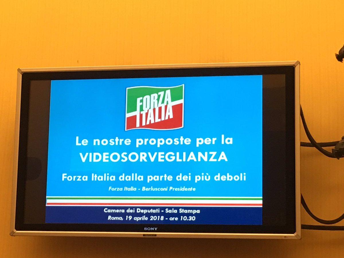 fi_giovani's tweet photo. Un grande successo la conferenza stampa di presentazione della #propostadilegge di @CalabriaTw sulla #Videosorveglianza. @forza_italia dalla parte dei più deboli. https://t.co/6rLXw827f3