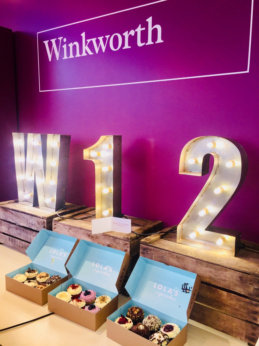 Thank you to our long standing client Nicola H for today's delivery! It really is the icing on the cake #clients #thankyou #lettings #sales #landlord #vendor #property #cupcakes #W12 #Winkworth #ShepherdsBush