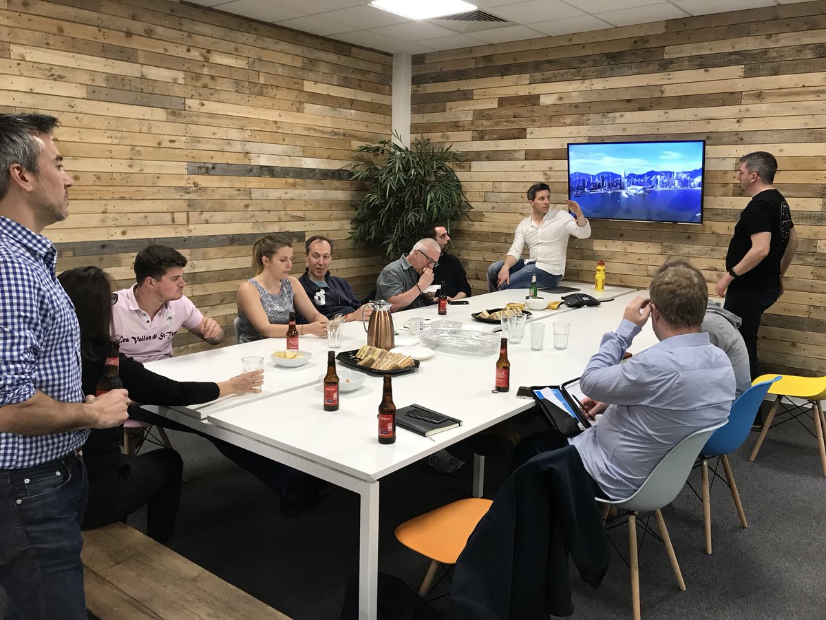 blocktech7's tweet photo. It was great to have a #BlockLunchClub in the evening @Media_Lounge yesterday! Smart Contracts are such an interesting subject, the conversation could’ve gone on for hours... https://t.co/36BOpmGMPJ