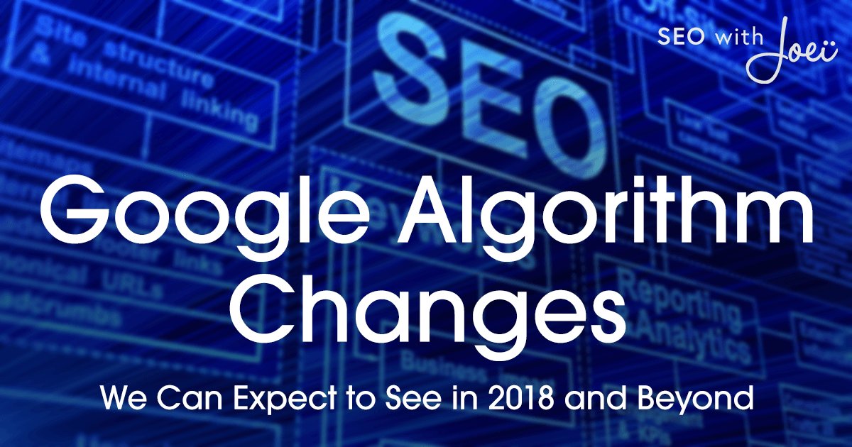 Seo_with_Joei's tweet image. #Google #searchengineAlgorithm changes are constantly being applied, but not sure what or when. However, Google will still let us know what they are hoping to achieve in general. A look at what we can expect from Google in 2018 & beyond. - goo.gl/tYTokU #SEO #search