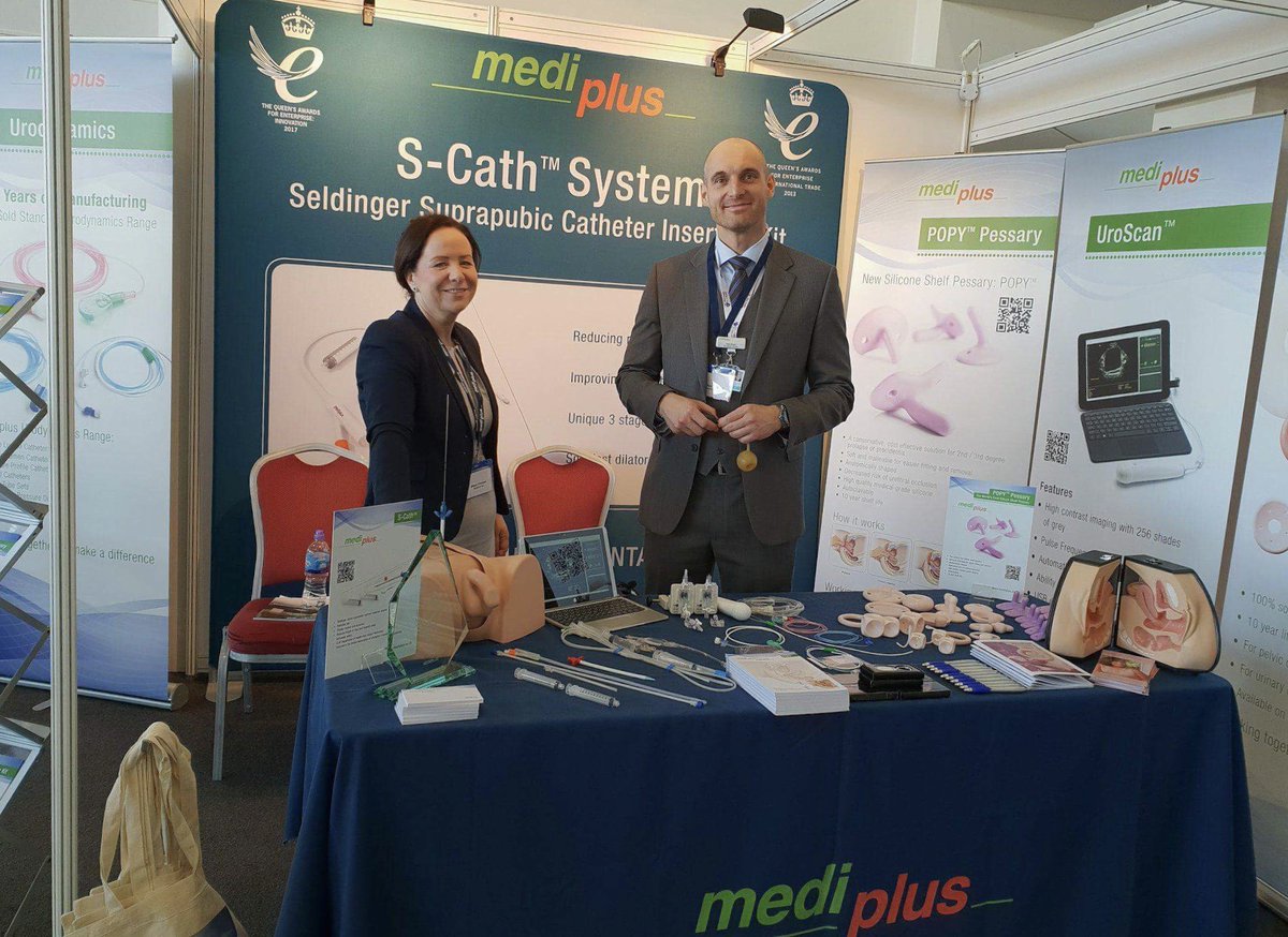 MediplusGynae's tweet photo. Friendly faces on the Mediplus stand at @TPFSuk Pelvic Floor Summit today.
Allison and Balazs are here to chat pessaries, suprapubic catheterisation, bladder scanners and urodynamics
#PelvicFloorSummit #PelvicFloor #PelvicFloorHealth #UKCS #TPFS #Pessary #Continence #SCathSystem https://t.co/fiMEzf9fEL