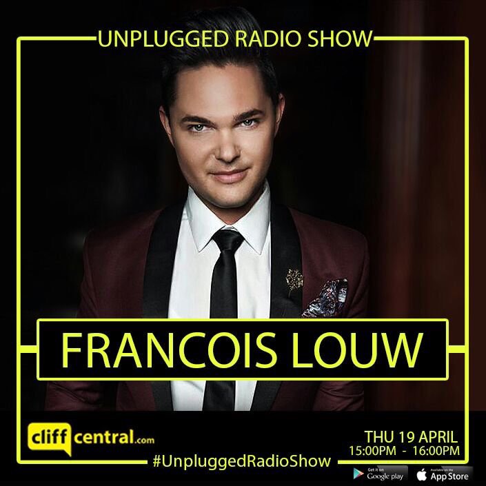 FrancoisLouw1's tweet photo. Catch me on @CliffCentralCom today from 3-4pm for the #UnpluggedRadioShow! cc @sbokhuzy @wezathatguy #fashion #style #business #TeamInfinite https://t.co/NpjNMpspr5