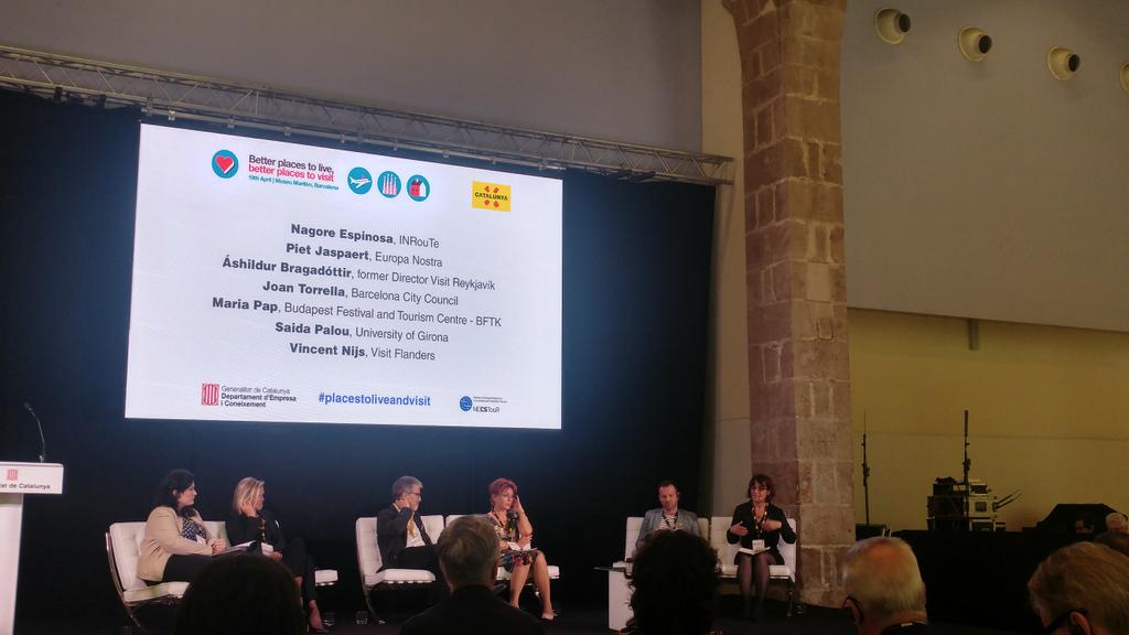 damiaserrano's tweet photo. Com m'agrada escoltar la @SaidaPalou paraules pensades i reposades. Un moment d'agafar aire en una taula de debat amb gestors de destinacions amb presses per prendre les decisions més acertades. #PlacestoLiveandVisit https://t.co/0OvT9TXpzD