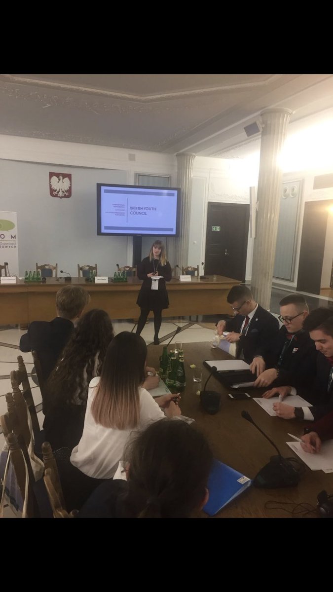 LuciaJones_UKYA's tweet photo. Represented @bycLIVE at the 2018 Polish Youth Conference, speaking on international participation and the work of @UKYA_live https://t.co/M4P8IeHuiA