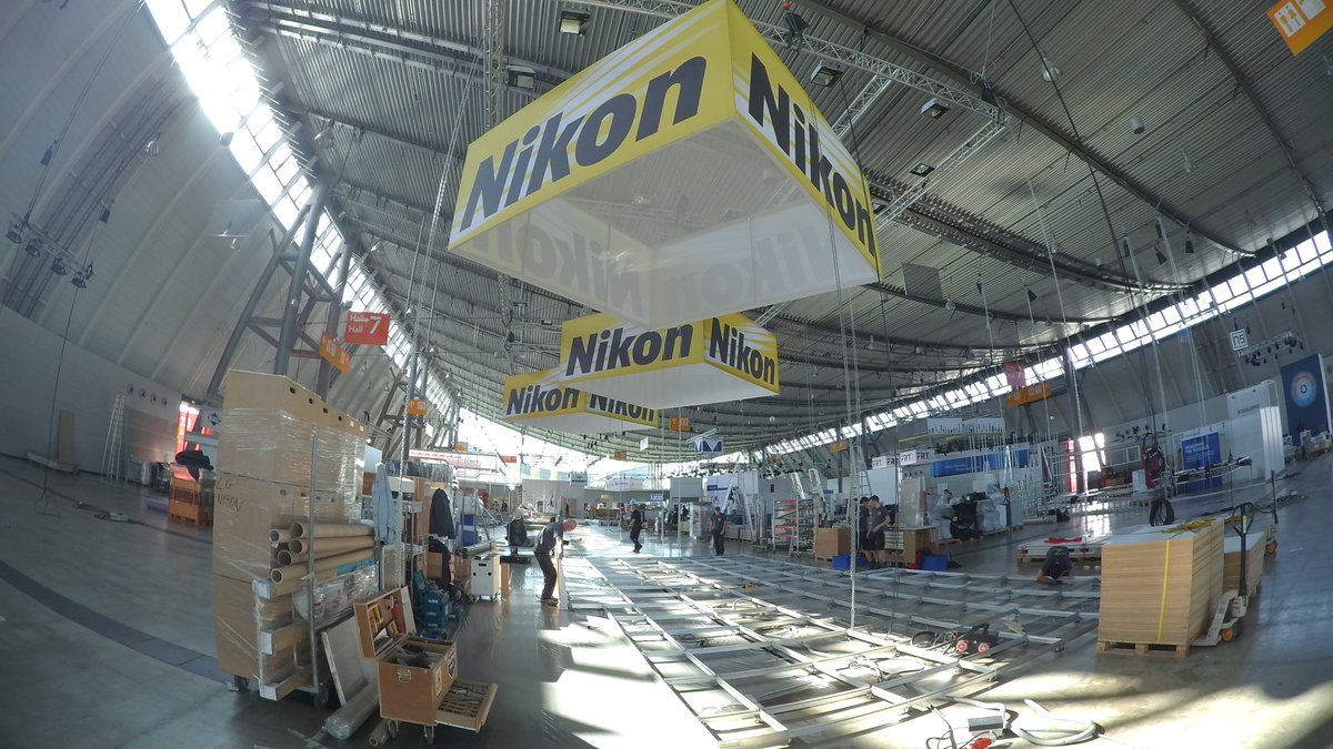 NikonMetrology's tweet image. And it begins... #CONTROL2018 #NikonMetrology @Messe_Stuttgart