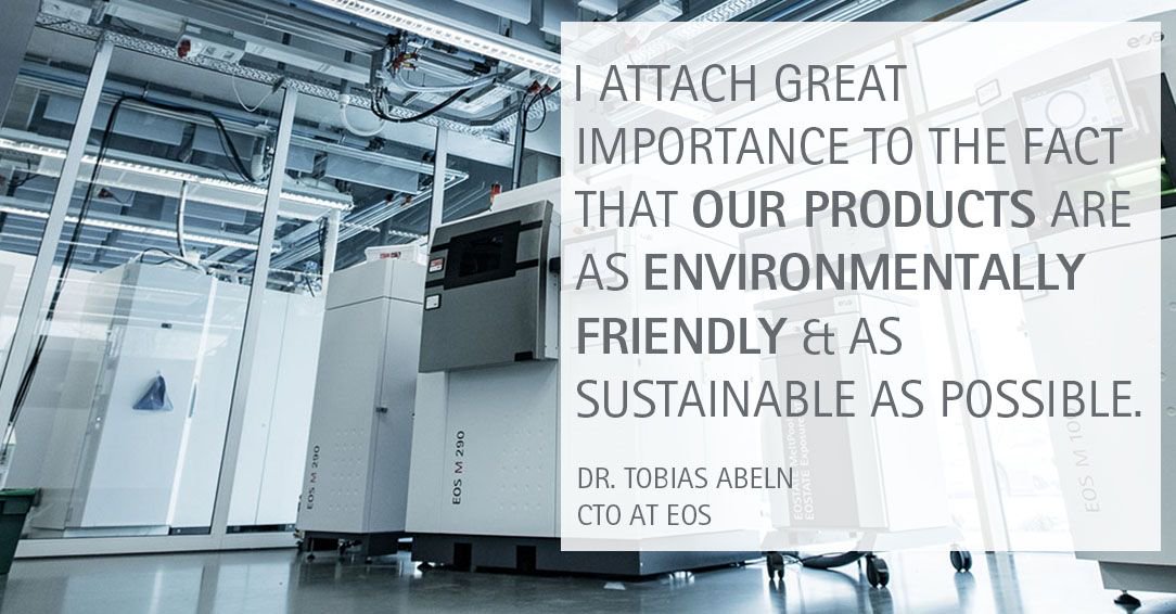EOS3DPrinting's tweet photo. Sustainability meets EOS #3Dprinting technology. Considering environmental impacts of new products, activities and processes, we are looking forward to maximize energy &amp; resource efficiency: https://t.co/ESSiJyO2f2 #Gogreen #sustainability #GreenTech #ShapingFuture https://t.co/wJGqpIqr6A