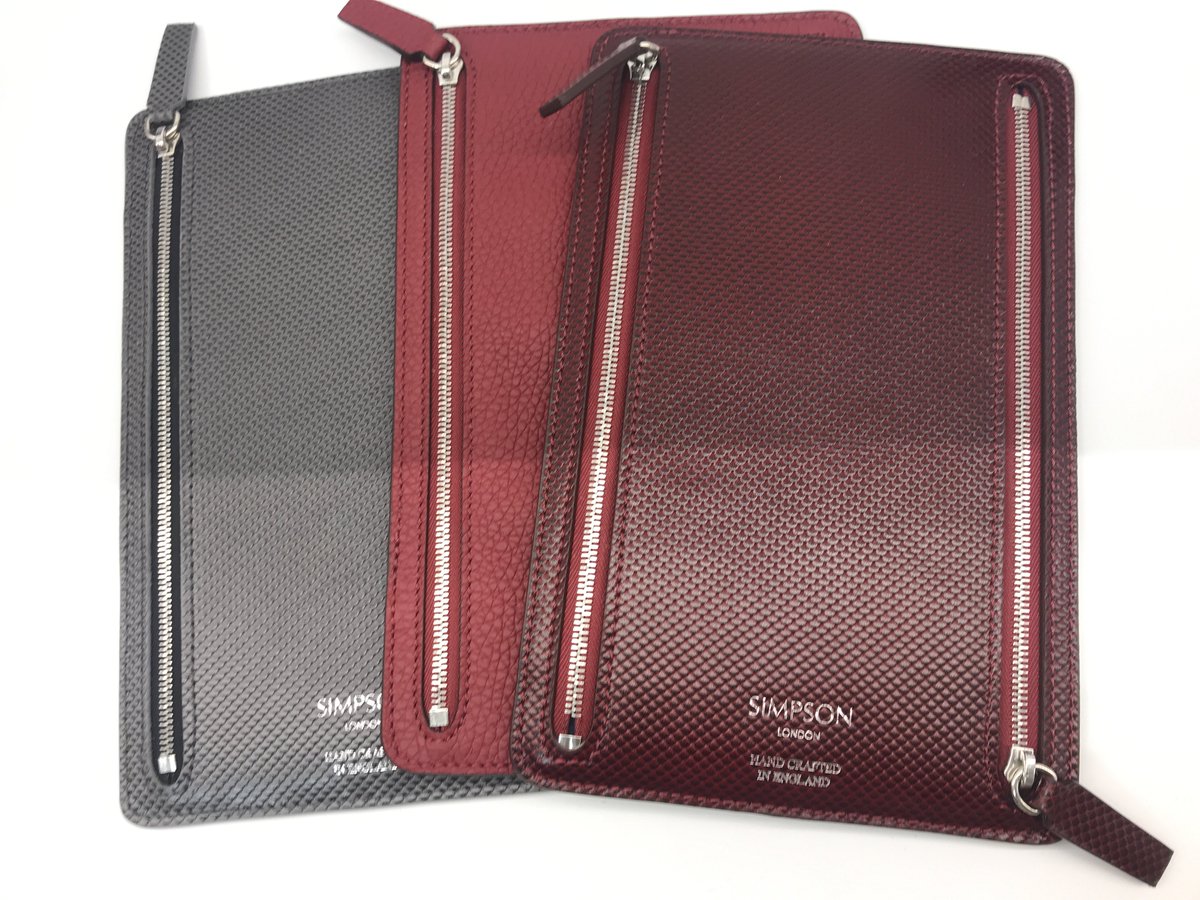 Travel made simple, presenting our Carbon Leather Travel Pouch