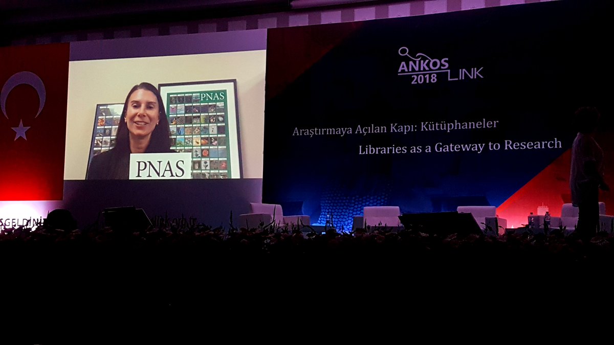KGLAccucoms's tweet photo. #ACCUCOMS is at #ANKOSLink2018 where @pinarerzin presented @Aggregagent  to the attending #Turkish Librarians after opening with a video of  greetings from publishers #helloTurkey #HelloANKOS https://t.co/ymT6ffOkaC