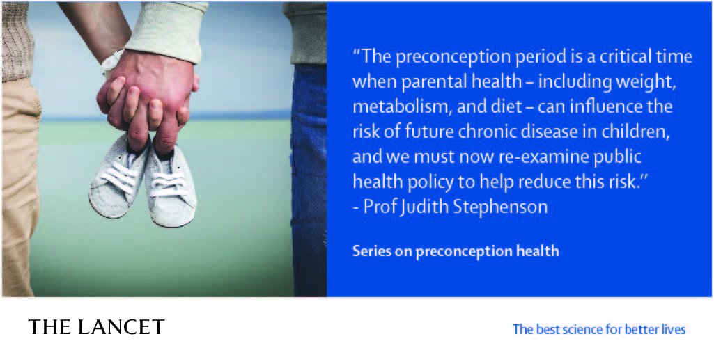 'This Series highlights the importance & summarises the evidence of preconception health for future health and suggests context-specific interventions.' 
thelancet.com/series/preconc… #prepregnancy #preconceptionhealth @DilishaBP @Judith_SRH @jennyhall33 @BarkerSoton & so many others!