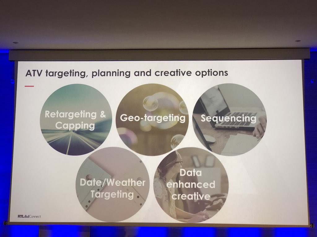alanduchini's tweet image. #ProgrammaticDays2018 i vantaggi di #addressabletv #retargeting #capping #geotargeting #sequencing #dataweathertargeting #dataenhancedcreative #addressableadv @rtl_adconnect