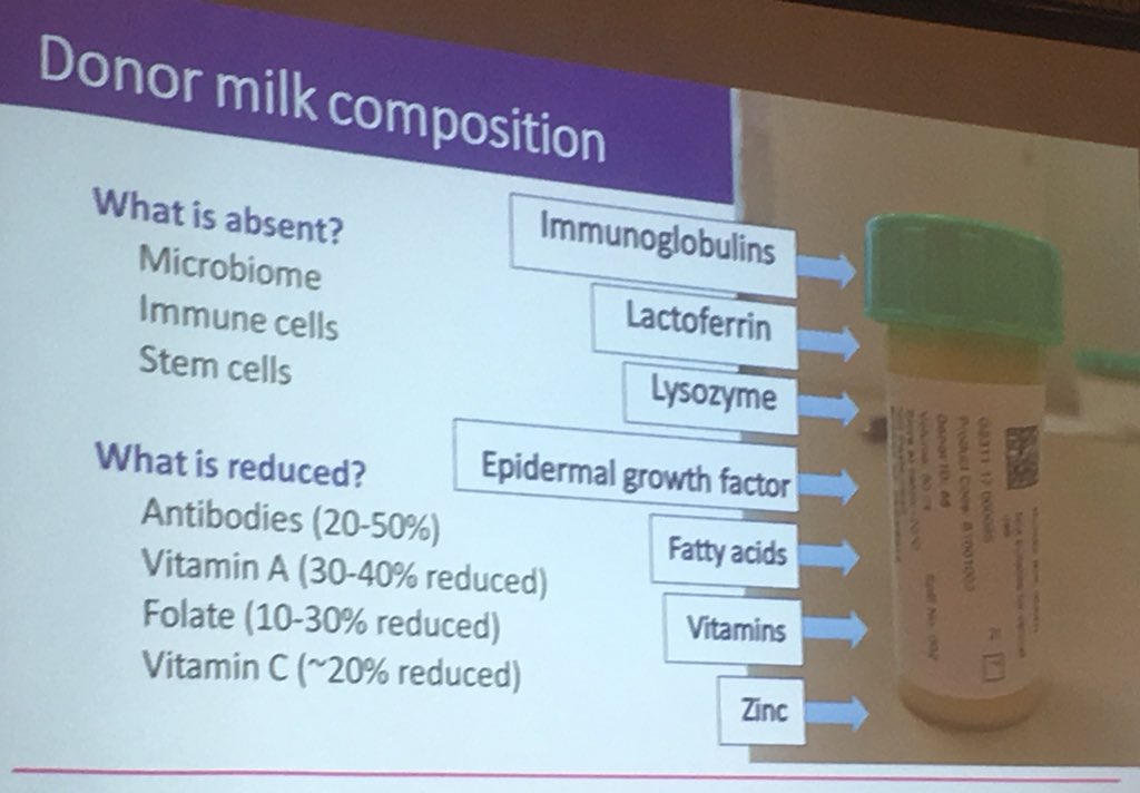GP_IFN's tweet photo. The case for of donor breastmilk being made by @DrNShenker from @heartsmilkbank at #Breastfeeding2018 https://t.co/XGPBI9Tom1