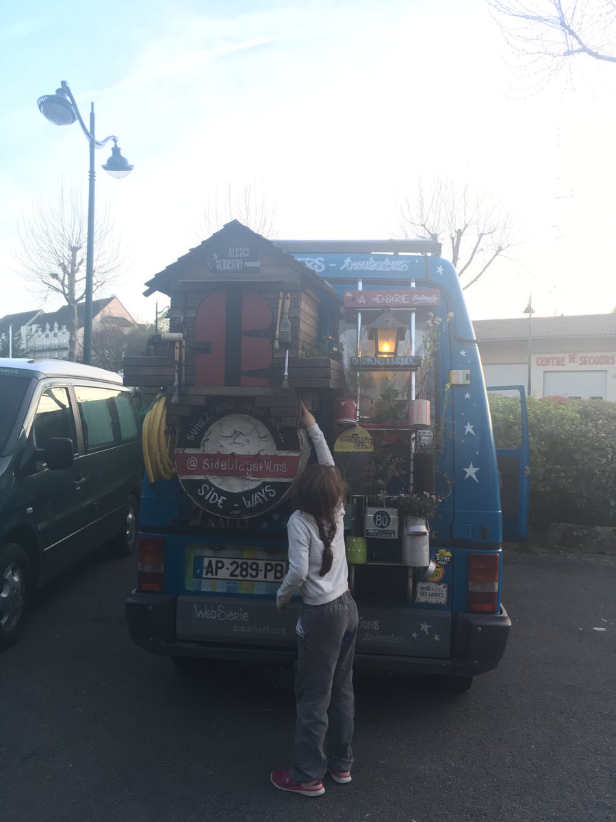 Et qui on retrouve dans le Lot ?!!! L'équipe de la web série Sideways, toujours sur la route !