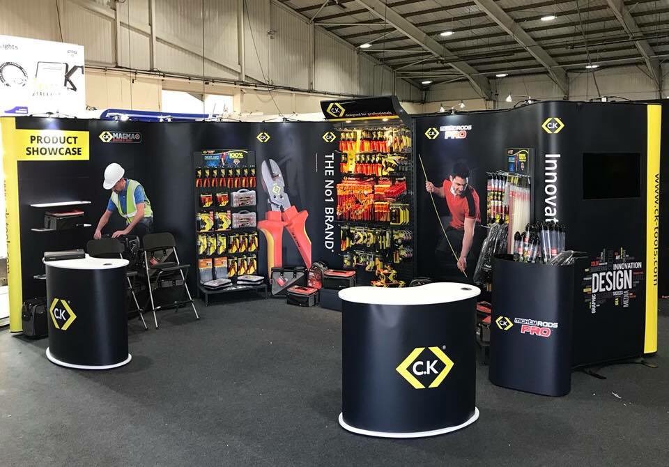 Locked and loaded and ready for business at Elex, Exeter. Come and see us at stand G90 #elex #toolfair
