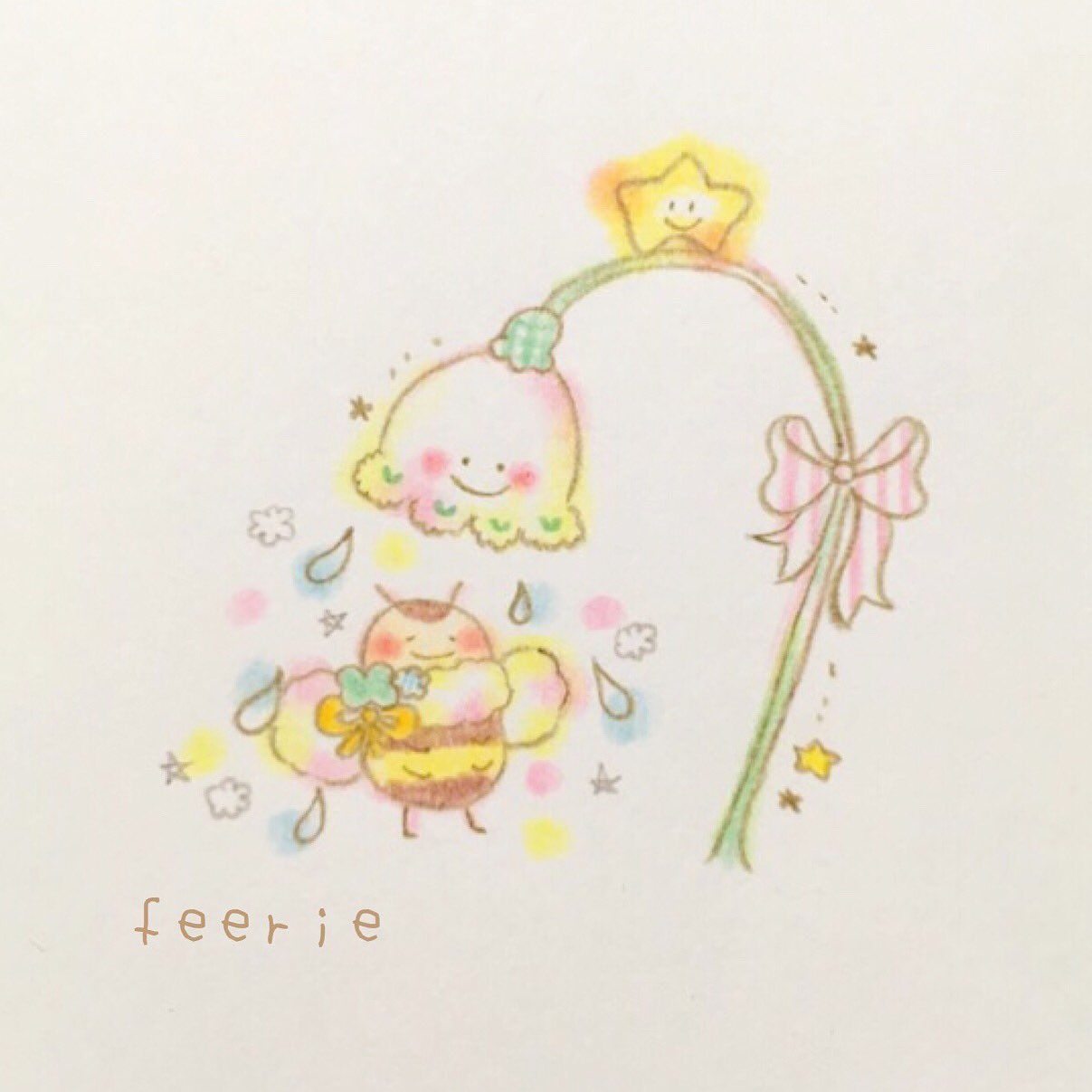 feerie в X: „お星さまがキラキラしたら お花のシャワーを浴びる