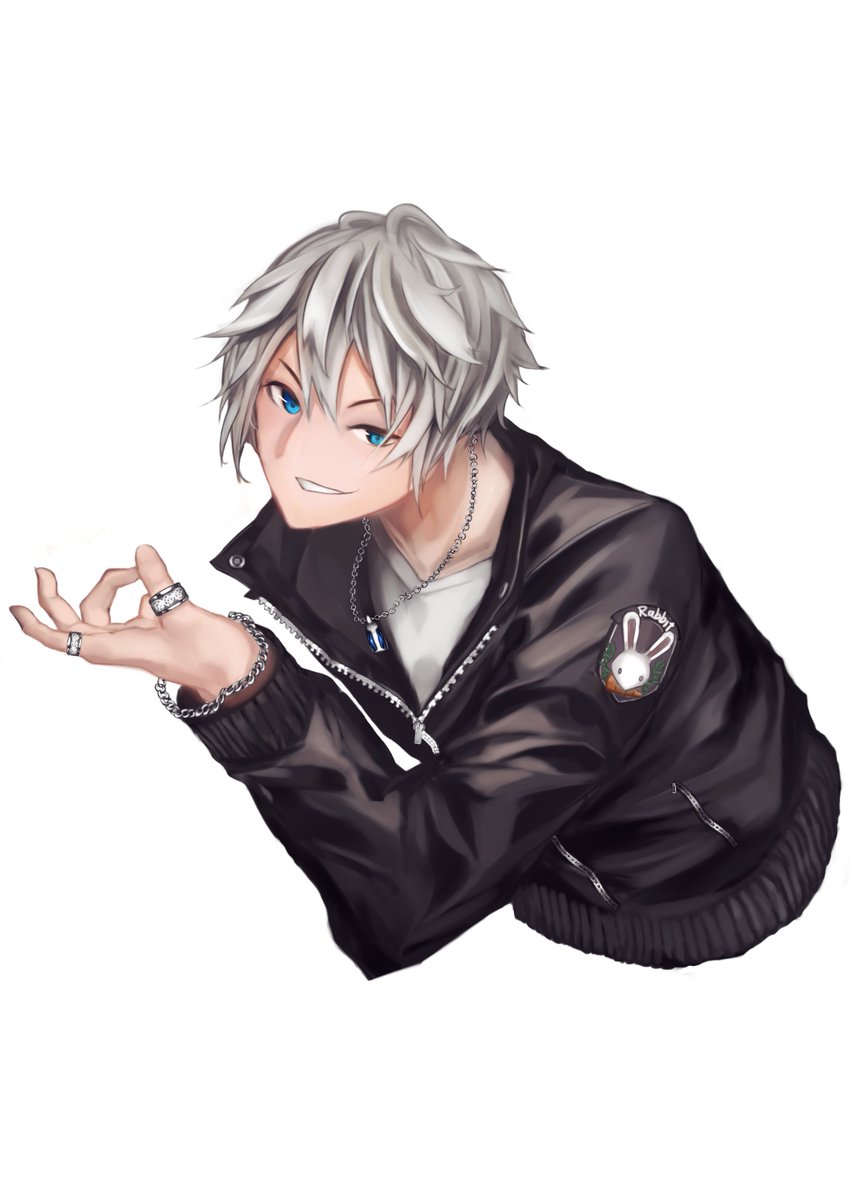 革ジャン 兎tsのイラスト