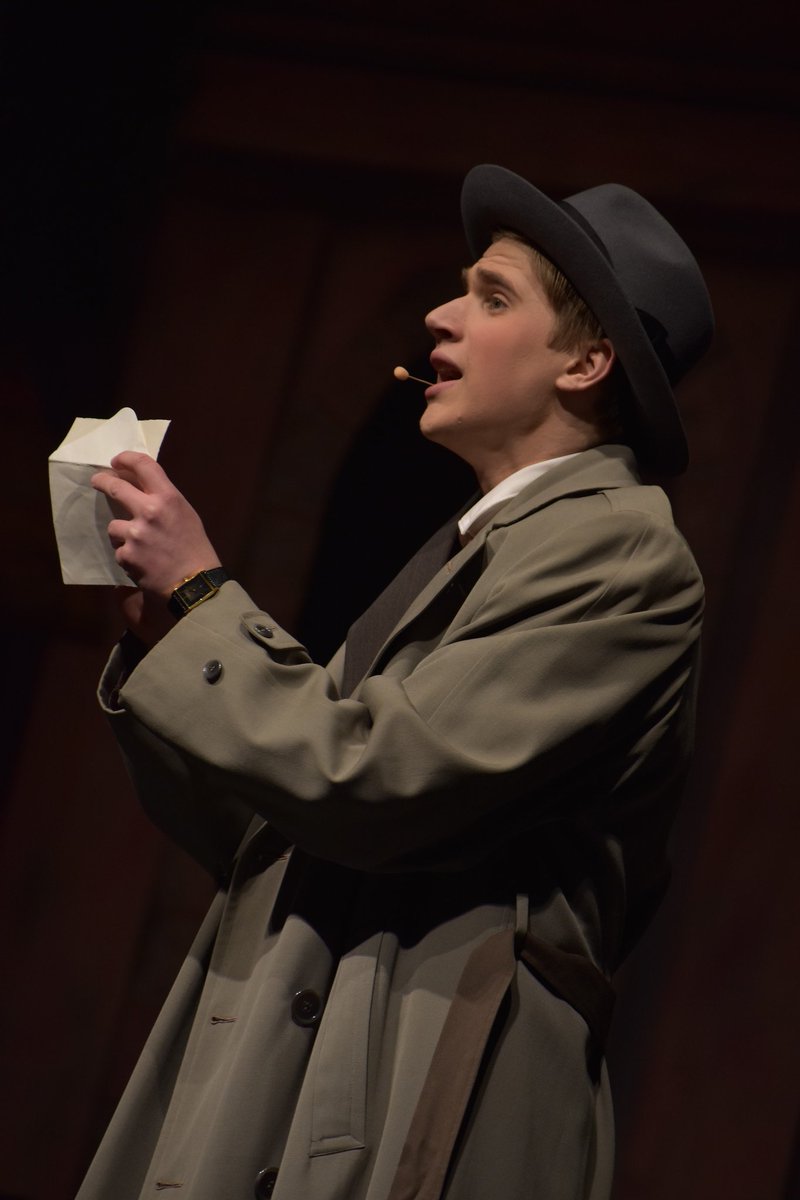 Classic_Al_2000's tweet photo. "Tonight at Eight" we will be in the middle of performing our opening show of SHE LOVES ME!!!! It's finally here and I hope to see you all there!!!😁 Link to buy tickets is in bio😉 #shelovesme #happyopeningnight #tonightateight #georgnowack https://t.co/nrGQhyoufX