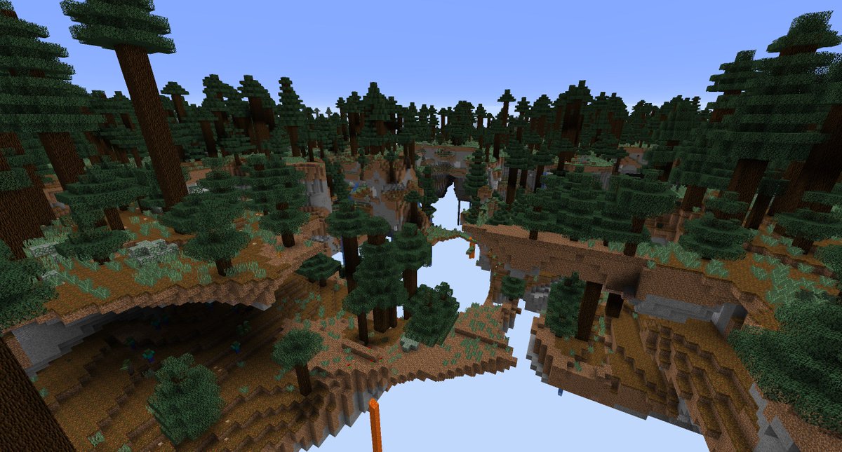 Marc Watson On Twitter Mega Taiga Biome Using End Terrain Generation In The Overworld D Snapshot Day Is Fun Https T Co 2esr6n4inb