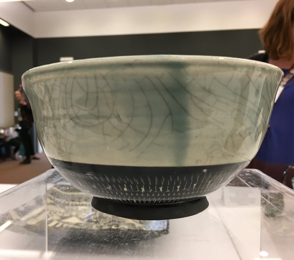 ceramicsmonthly's tweet photo. The second piece that won the Ceramics Monthly subscription award in the K-12 exhibition at NCECA, Magnetic Illusion. This was created by Javier Lopez of Wellesley High School in Massachusetts. #CeramicsMonthly #artist #nceca2018 #PotteryMakingIllustrated https://t.co/hwx2Bo4hfw