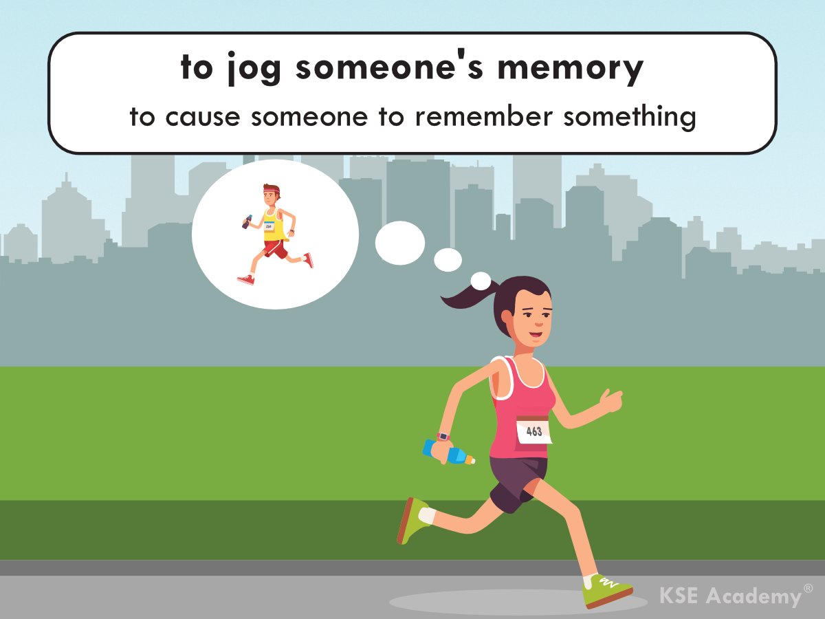 Luis KSE Academy Cambridge Exams on Twitter "NEW IDIOM to jog