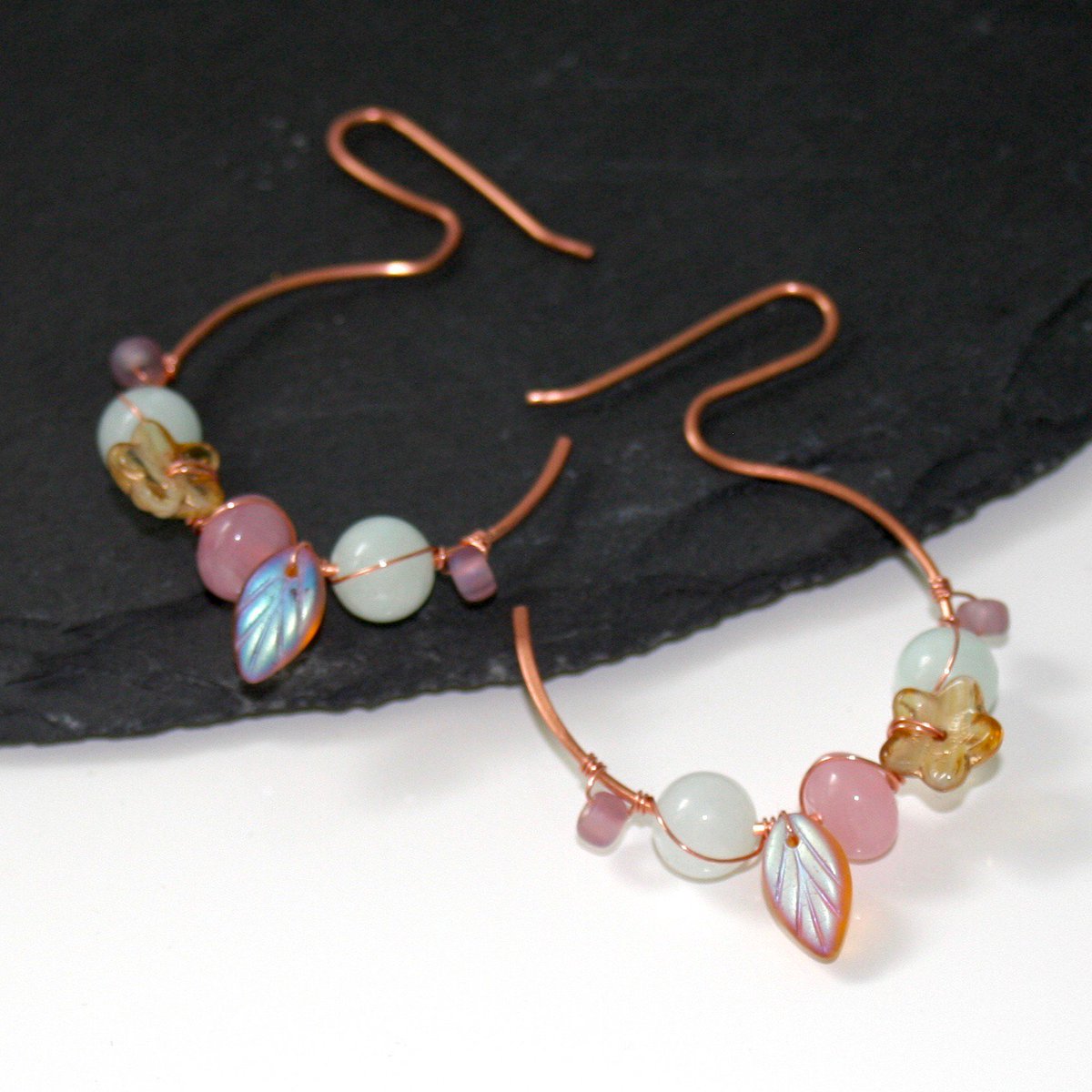 Some flower-inspired earrings from me today folksy.com/items/7007515-… #flowers #folksy #folksy365 #copperanniversary #handmadejewelry