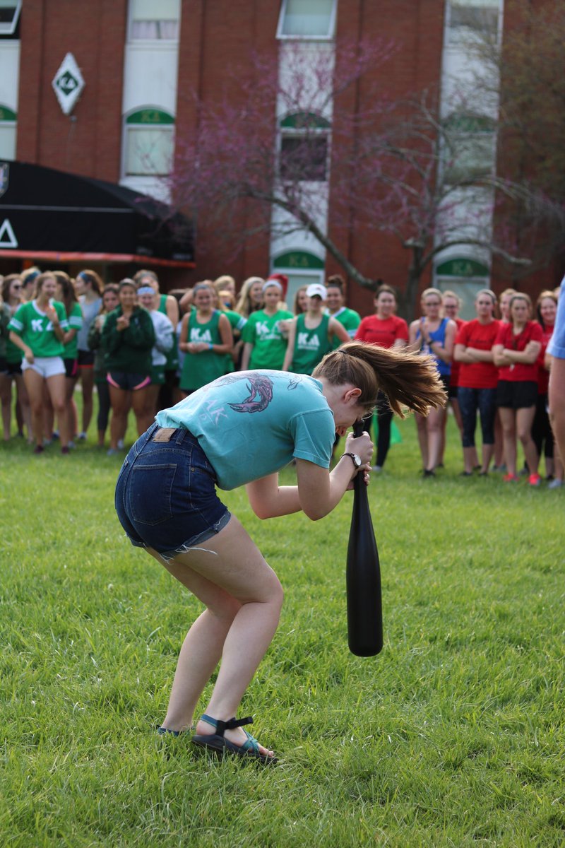 Students enjoying Greek Week games in the Quad! 🌞 #GreekWeek