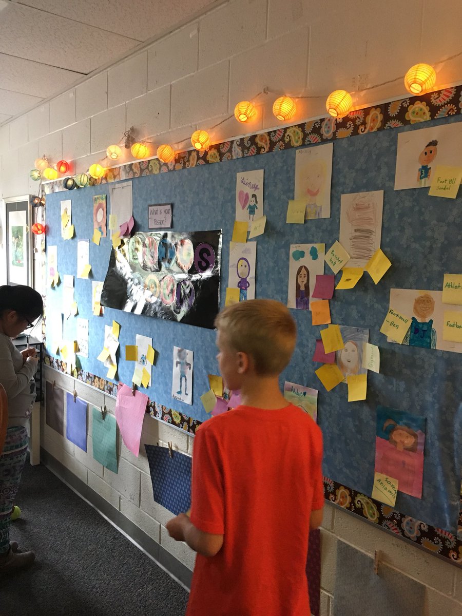 Mrsmkleman's tweet photo. Rethinking genius hour! Ss are sharing what they know about each other - working towards finding our passion!  Next step? What should we do with it? @AltonDarby #ADEhappy https://t.co/c2UYQ3s4Ff