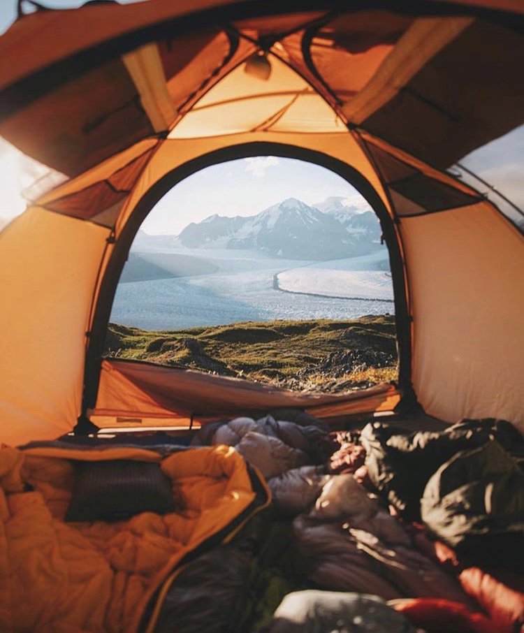 RT if you’d love to wake up to this view this summer!
Photo by Instagram user @AlexStrohl via @WonderlustCollective #Alaska #TentViews