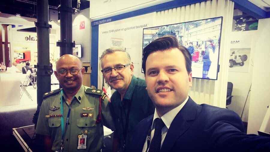 MILMAST_'s tweet photo. Our mood of #Wefie at #DSA2018 😄👀🤳🏻Thank you for all visitors #MILMAST booth at #Malaysia #ThankYou #RobustDesign Sir #NIZAR #MAST #expo #selfie #turkey #turkishflag #30yearsofDSA https://t.co/q65ig6OrCM