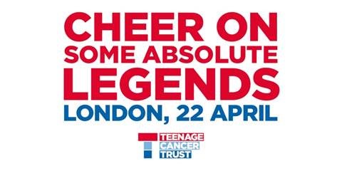 WillSmithTCT's tweet photo. Make sure to tune in to watch the London Marathon tomorrow from 8:30am and cheer on the amazing #TeamLegend runners, especially the 150 legends from London taking part! Good luck, everyone! https://t.co/6SZr3OAOCd