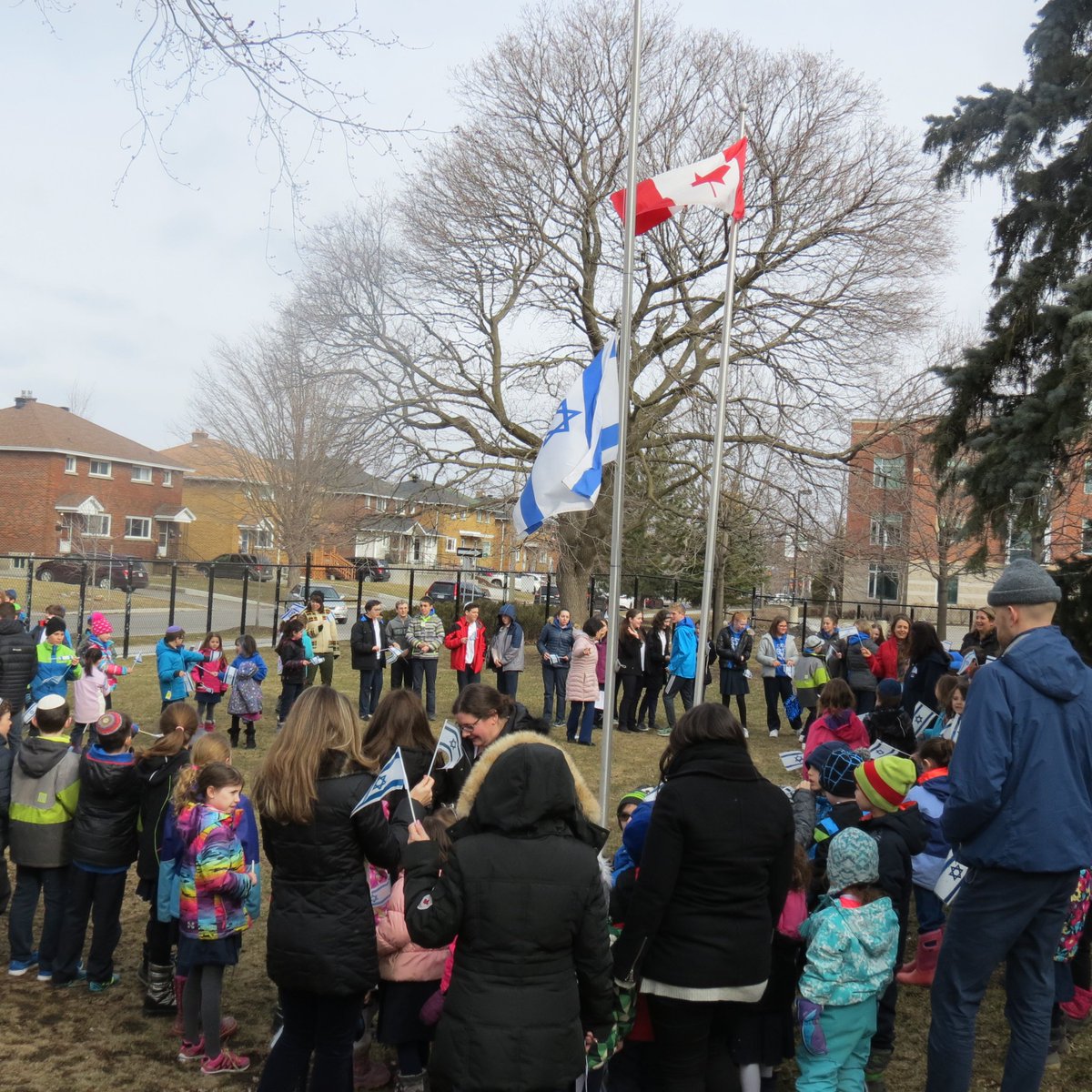 The_OJCS's tweet photo. #YomHaAtzmaout #celebrations are underway at #OJCS, #THEOJCS, #JEWISHHOLIDAYS, #JEWISHEDUCATION, https://t.co/0FUaJTldEb