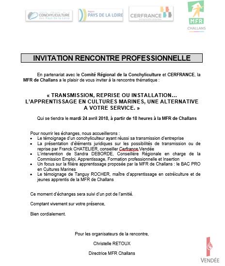 Formation, Transmission... Un potentiel à développer.
<a href="/CNCFrance/">Comité National de la Conchyliculture</a> @HuitreVendee @Culturesmarines <a href="/Cerfrance85/">Cerfrance Vendée</a>