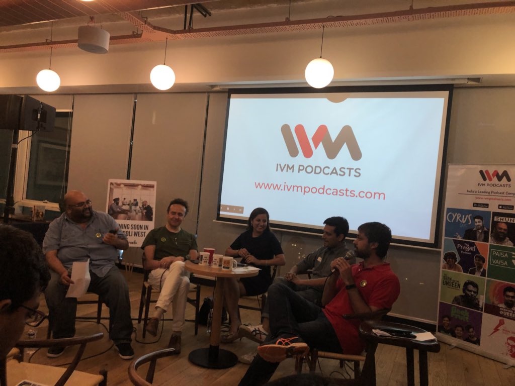 bmmguru's tweet photo. @WeWork Disscusing about Bulding out of Bombay by @shiladitya @doshiamit and hosted by @IVMPodcasts #ShunyaOne50 https://t.co/DOVzCuKkSK