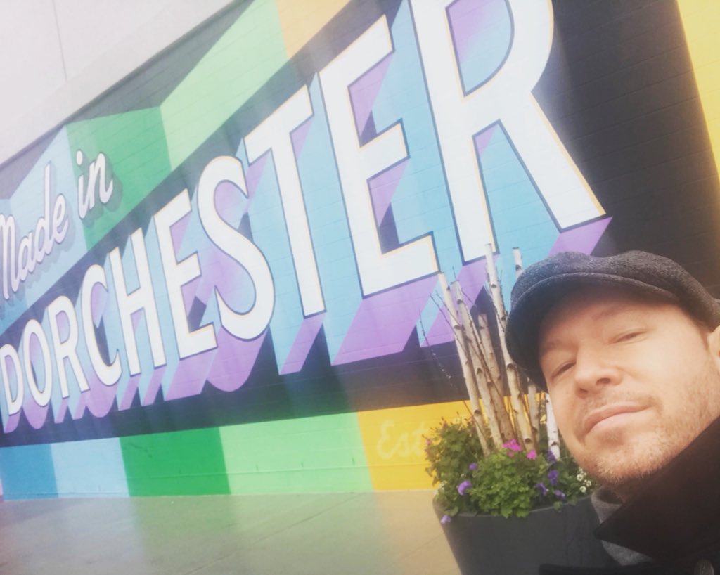 DonnieWahlberg's tweet image. Damn right!  #DotRat #Dorchester #Boston #OFD ☘️