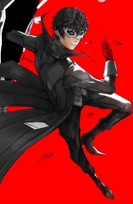 ペルソナ まだ完成してないのでごめん れんれんカッコイイ ペルソナ5 Person Maystorm Shop Openのイラスト