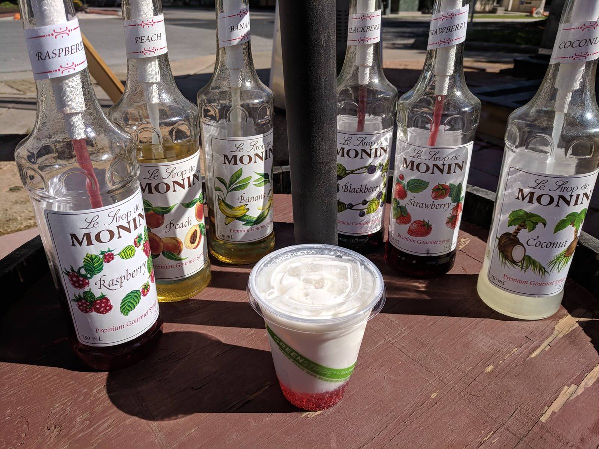 PepperboxCoffee's tweet photo. We serve not just coffee or latte, but also italian soda! We come equipped with lots of bursty, fruitful flavors. You combo it up!!
.
.
Raspberry
Strawberry
Banana
Blackberry
Peach
And more!
.
#italiansoda
#coffeewithabang
#millking
#fizzdrink
#atxfoodtrucks https://t.co/DcX5RHaaCh