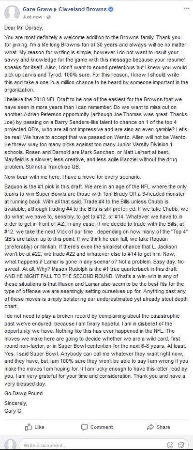 nignoramus's tweet photo. Brilliant. @Browns @FirstTake @espn @notthefakeSVP @TyrodTaylor https://t.co/vmJzaQvkCV