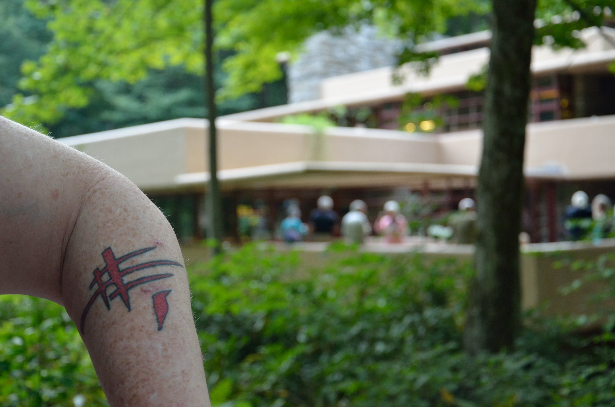 Fallingwater в Twitter: „Nothing says dedication like some #FrankLloydWright-inspired ink! Would you get one? View some more tattoos: https://t.co/v0wT7TMv0V @WrightTaliesin https://t.co/9pVlUJIkhE“ / X