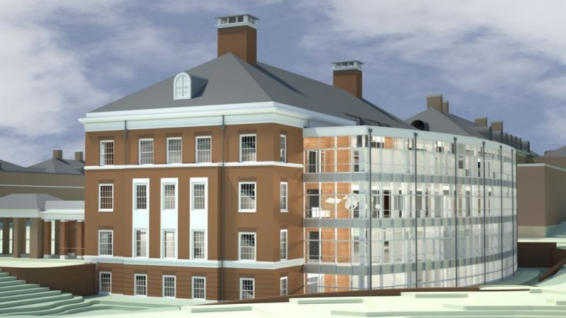 CRH_Americas's tweet photo. Malone Hall is an open concept research center at John Hopkins University’s Whiting School of Engineering. 

Oldcastle supplied material, along w/ technical expertise &amp; logistical support to ensure the project met performance and schedule goals.
https://t.co/5vZUWZvcng https://t.co/eNNAS6EeVS