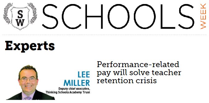 LMiller_TSAT's tweet photo. At @tsa_trust we have developed an innovative teacher pay structure alongside the @NEUnion which rewards teachers for high performance, and motivates them to stay in the classroom. Read my op ed in @SchoolsWeek: https://t.co/ROIE8PUihm @educationgovuk @ESFAgov @RSC_SESL https://t.co/6zo8FW8aZt