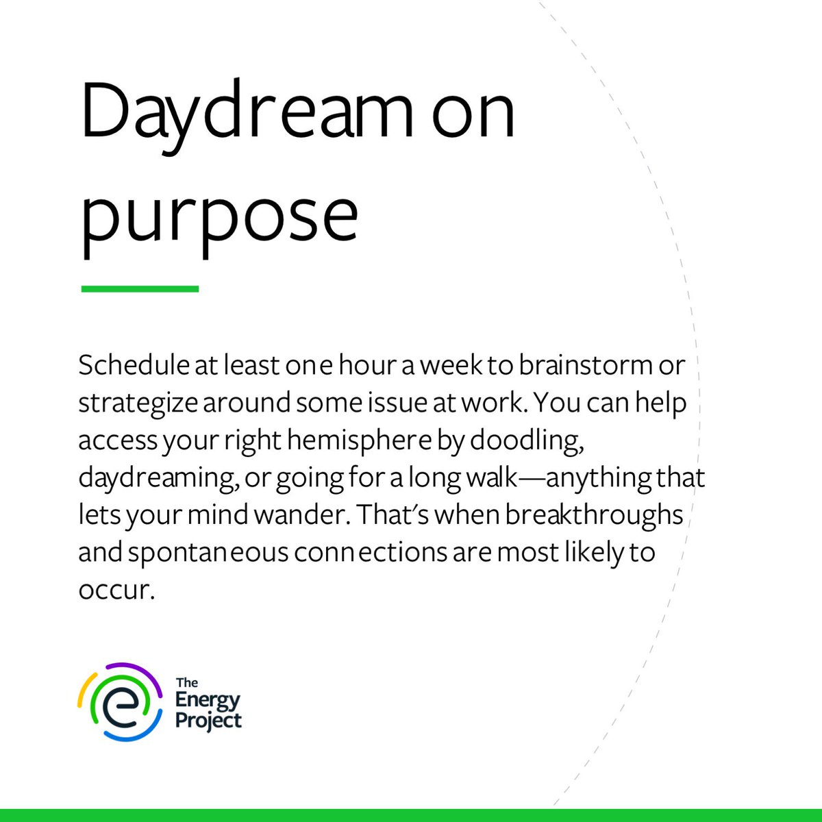 energy_project's tweet photo. Daydream on purpose #energytip #theenergyproject #energyproject #performance #Productivity #renewalzone #focus #sustainableperformance https://t.co/zSBxeilIvY