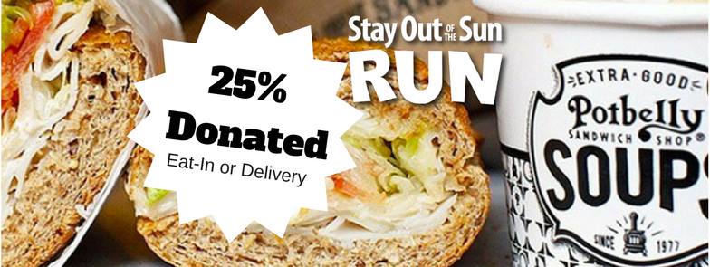 sosrunRochester's tweet photo. One more chance to support Stay Out of the Sun Foundation before race day! Join us at Potbelly Sandwich Shop on Friday, April 20th!
#sosrunroch #rochmn

https://t.co/Coup1KEVks https://t.co/1qhKCaE8z1