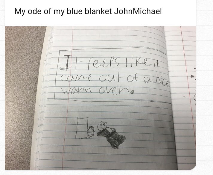 ShannaMingee's tweet photo. Using @padlet to share favorite pieces of our writing! @bp_mustangs love to inspire others with their creative words! 💕 https://t.co/OianZ9ZxUt