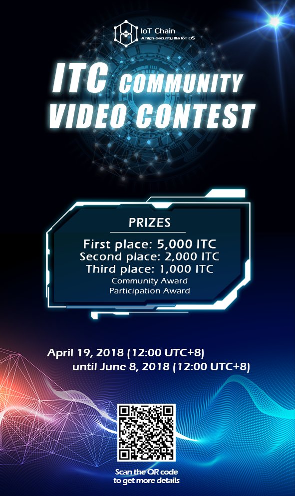 IoT_Chain's tweet photo. Announcing the #IoTChain Community Video Contest! Share your passion, showcase your skills, and earn $ITC tokens! @rain_Peter #ITC #Blockchain #Crypto #CryptoCurrency #DAG #IoT
https://t.co/BGud0waCNl https://t.co/npz1xvUTlX