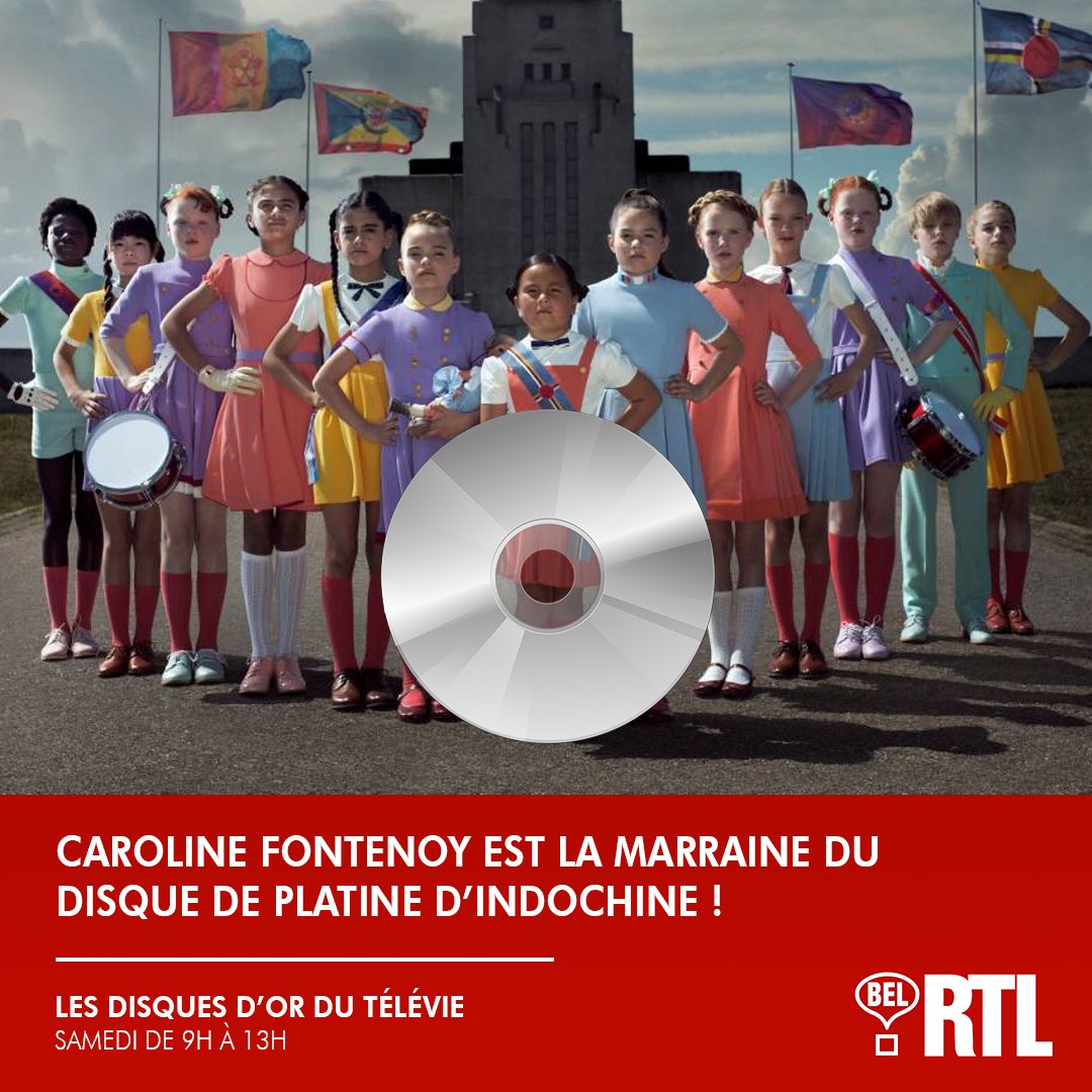 CaroFontenoy's tweet photo. Pour avoir la chance de remporter le disque de platine "13" de @indochinetwitt rdv samedi sur #BelRtl et #RtlTvi de 9 à 13h pour les #disquesdor #jecomptesurvous!! 😜👍❤️ https://t.co/vGPO3qen0h