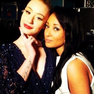 Lisamaffiauk's tweet photo. #TBT Myself &amp; @IGGYAZALEA 👑 https://t.co/YbdGzxigDx